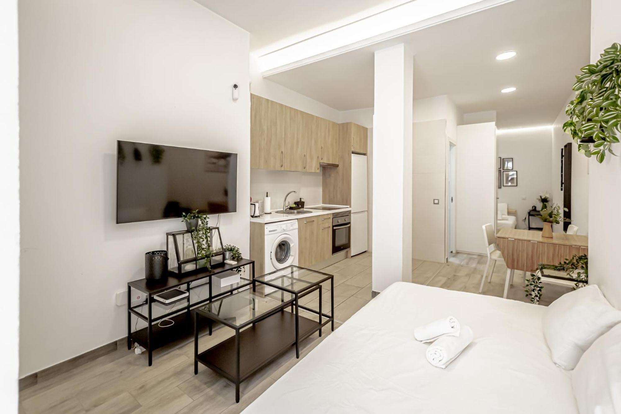 Apartamentos Tetuan Madrid Bagian luar foto