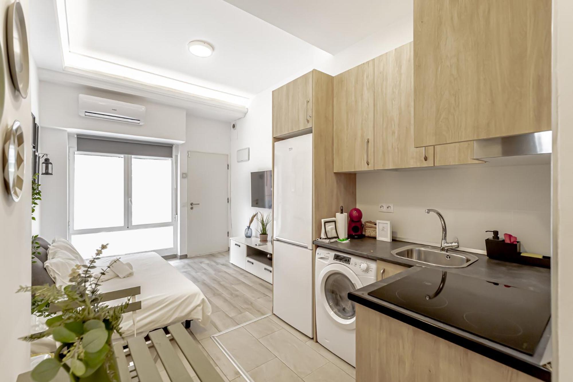 Apartamentos Tetuan Madrid Bagian luar foto
